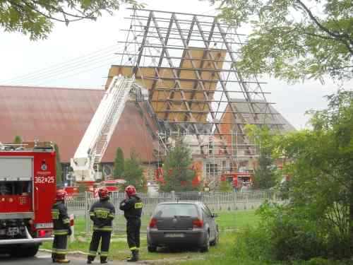 Pożar kościoła