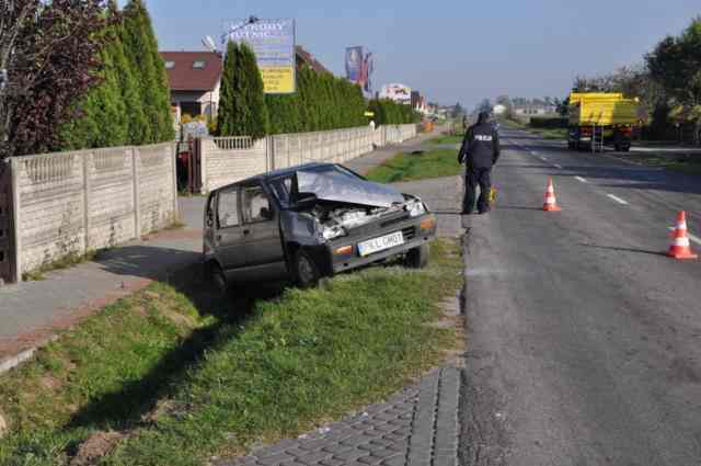 Poślizg na ekogroszku