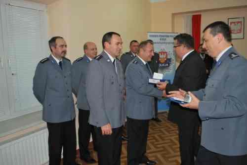 Jubileuszowe spotkanie policjantów