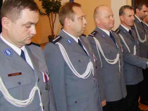 Zasłużeni policjanci