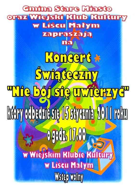 Koncert w Liścu Małym