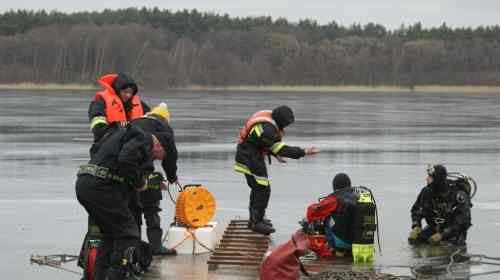 Strażackie ćwiczenia