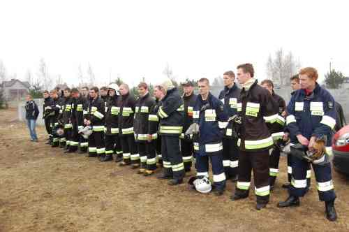 Strażackie szkolenie