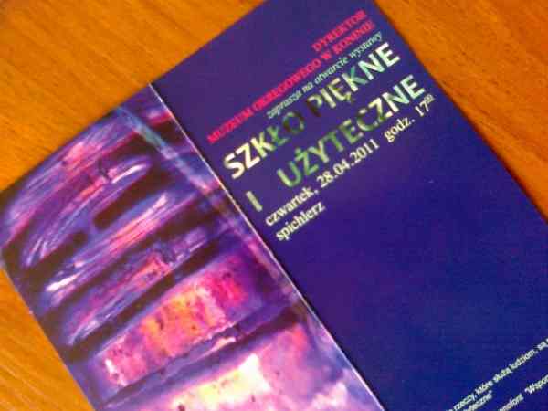 Szkło piękne i użyteczne