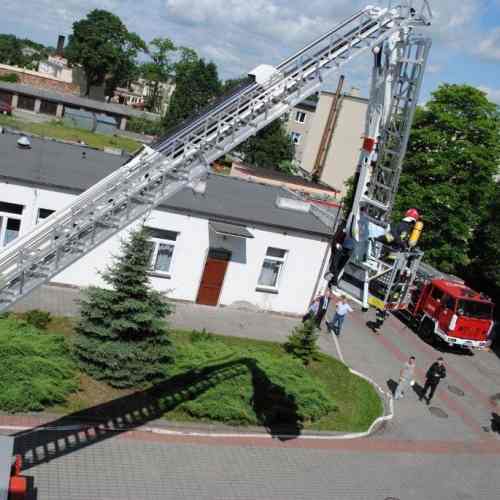 Szkoleniowa ewakuacja zagórowskiego DPS