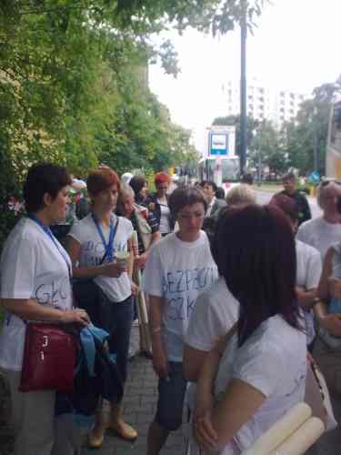 Protestują w Warszawie