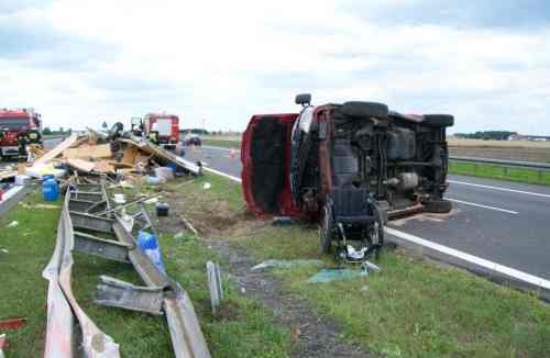 Zablokowana autostrada