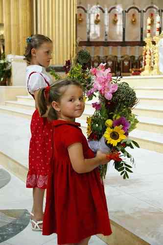 Święcili zioła i kwiaty