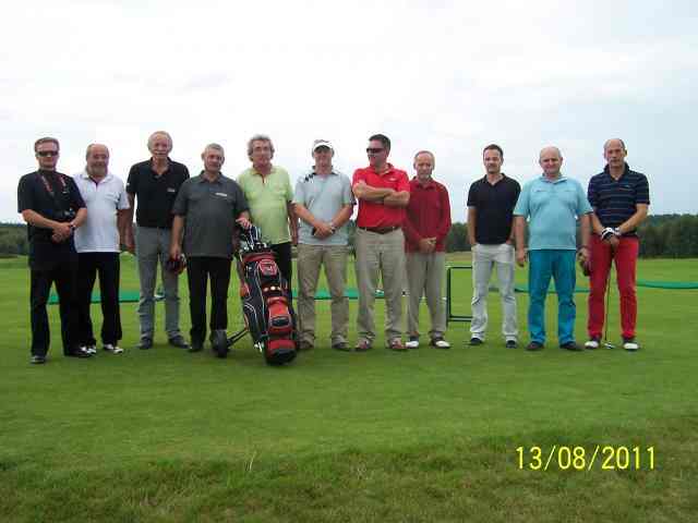 Golfiści w Modrym Lesie