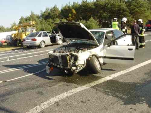 Cztery osoby w szpitalu