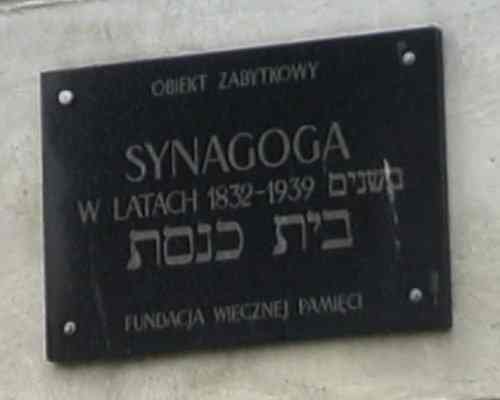 Co z synagogą?