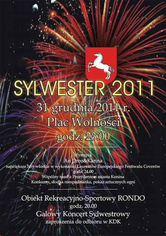 Sylwester w otwartej przestrzeni