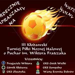 Halowy turniej w Kłodawie