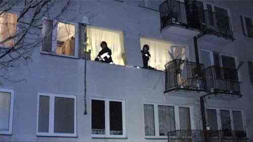 Lokatorzy wrócili do mieszkania