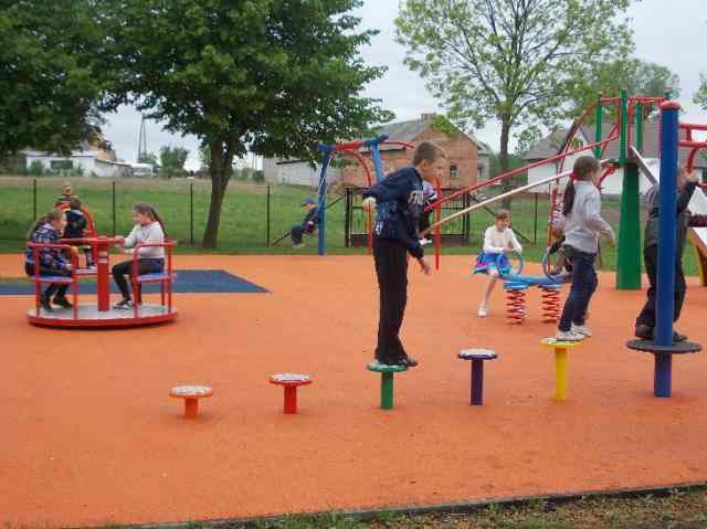 Mają nowy plac zabaw