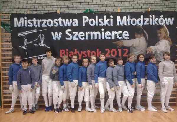 Szermiercze mistrzostwa gimnazjów i szkół podstawowych