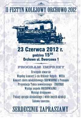 II Festyn Kolejowy Orchowo 2012
