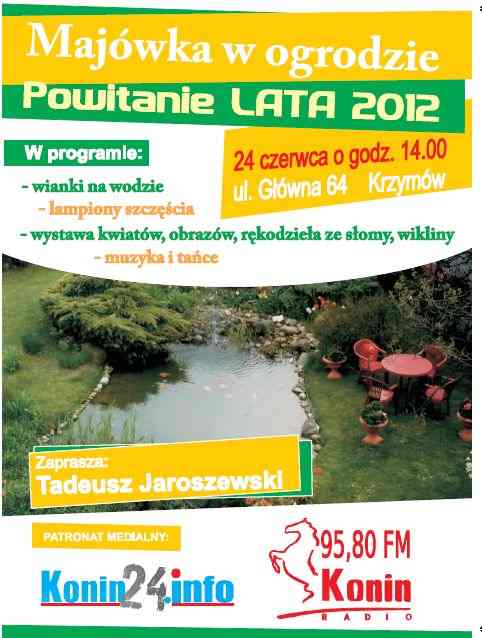 Krzymowska 'Majówka w ogrodzie’