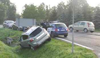 Pościg policyjny w Kłodawie