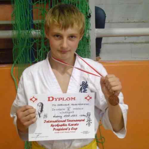 Brązowy medal Mariusza