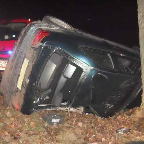 Dwa wypadki na drogach powiatu [AKT. 31.12]