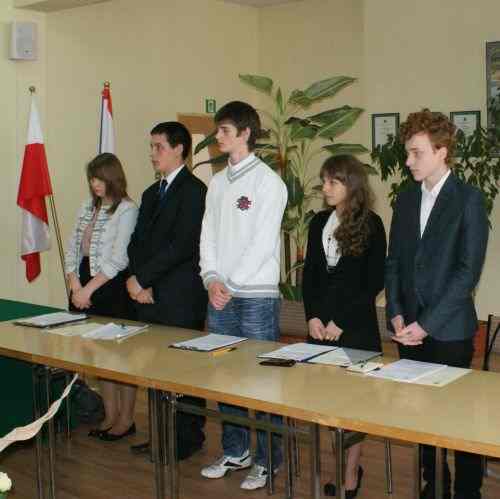 Pierwsza sesja młodych radnych