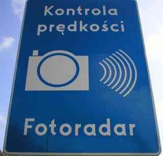 Noga z gazu, fotoradar