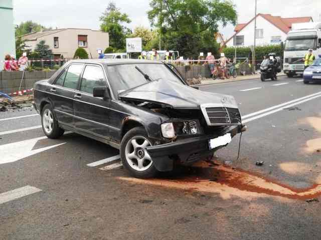 Seria wypadków w powiecie