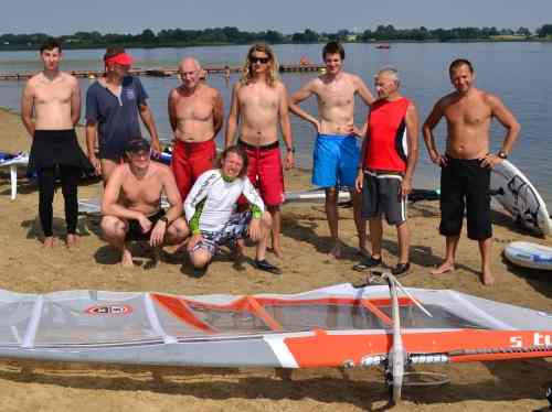 Windsurferzy w Łuszczewie
