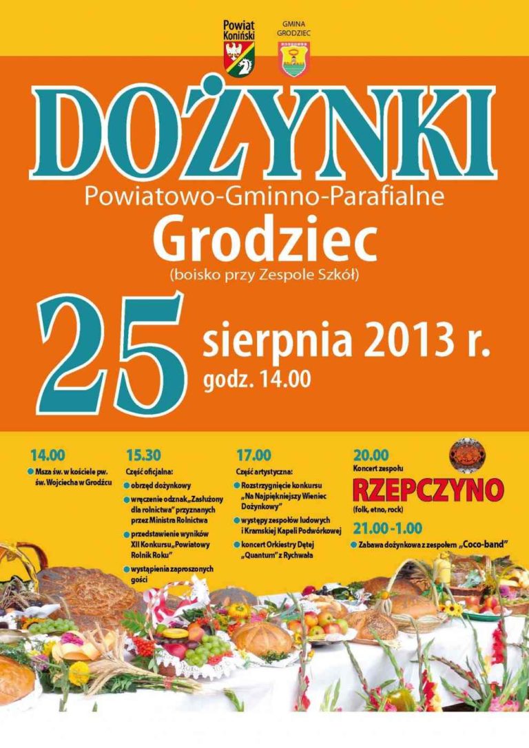 Folk-rockowe dożynki w Grodźcu