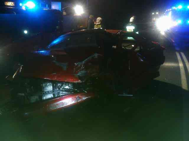 Wypadek w Jaroszewicach Rychwalskich