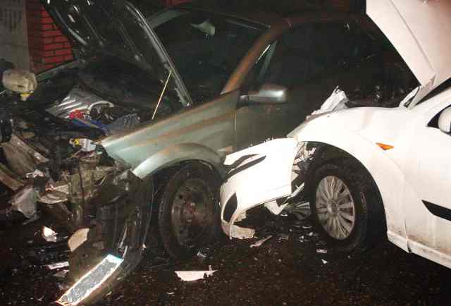 Osiecza – zderzenie Forda i Renault