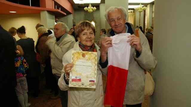 Flagi dla pielgrzymów