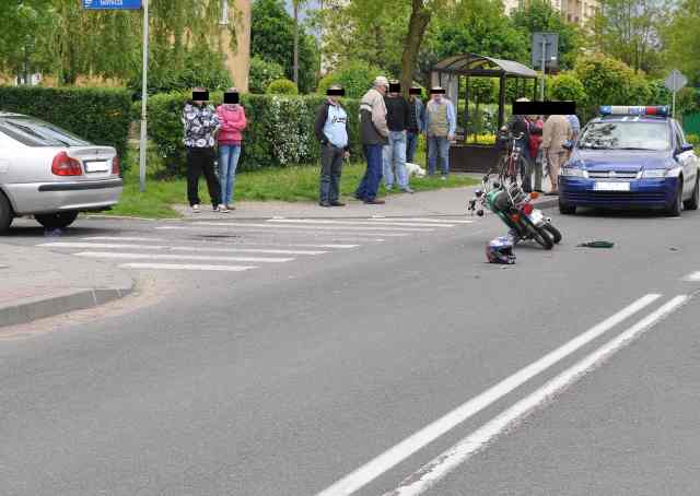 Samochodem w motorower