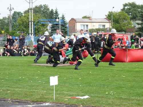 Zmagania młodych strażaków