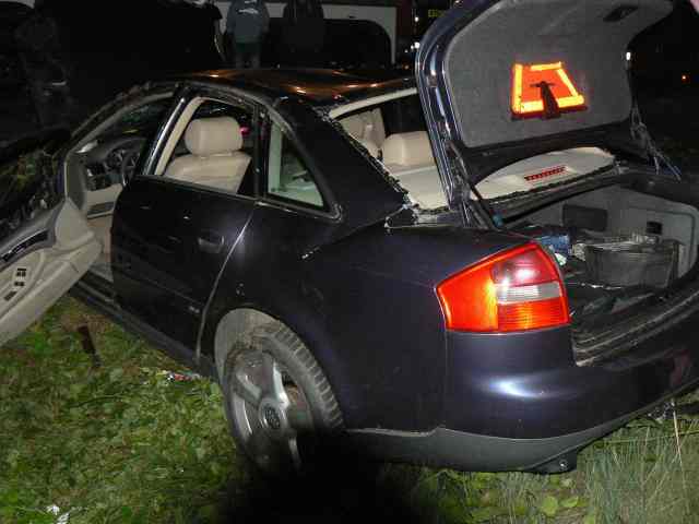 Dachowanie Audi w Boguszycach