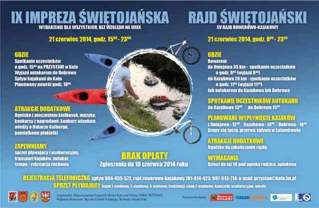 Noc Świętojańska w kajaku