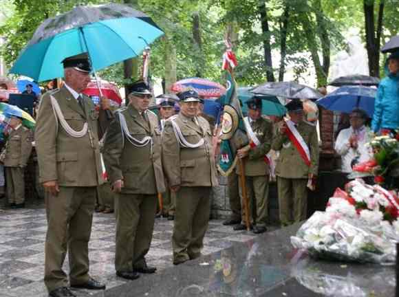 Pielgrzymka żołnierzy-górników
