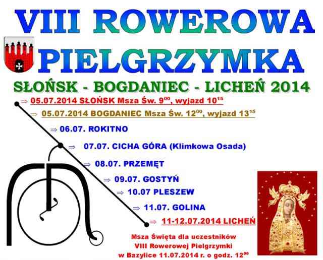 Na rowerach do Lichenia