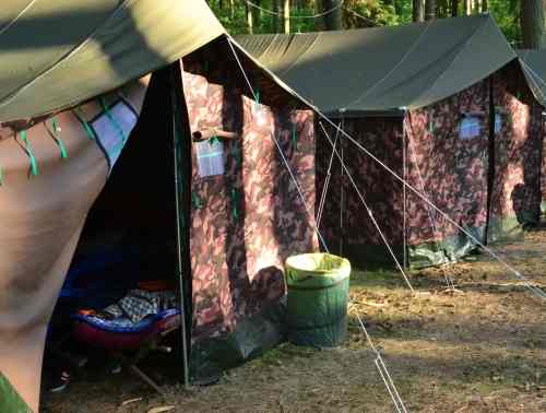 Najlepszy klimat – pod namiotem!