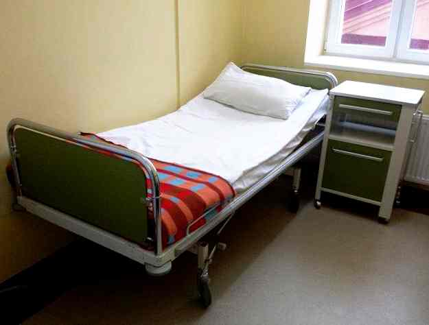 W kolskim szpitalu – niemieckie łóżka