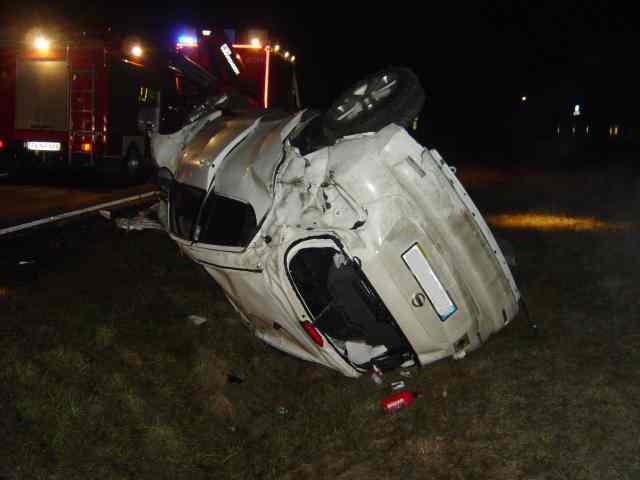 Dachowanie po północy