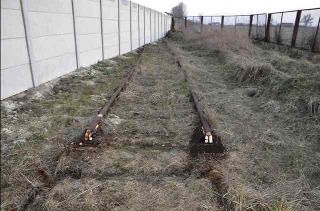 Zwinęli 300 m torów…