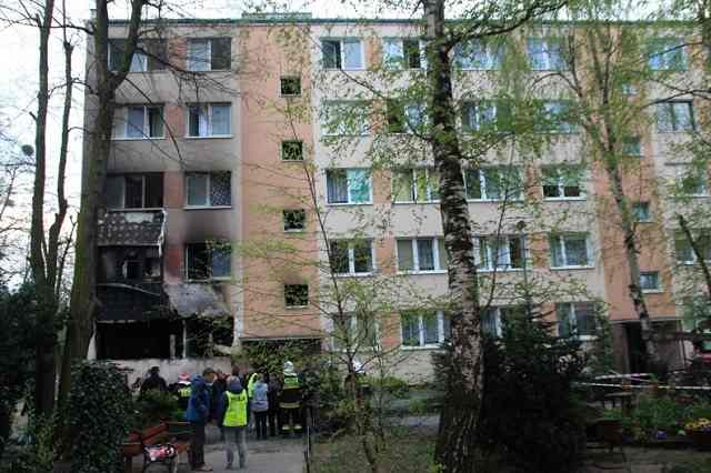 Wybuch gazu, dwie osoby ranne [AKT.21:31]