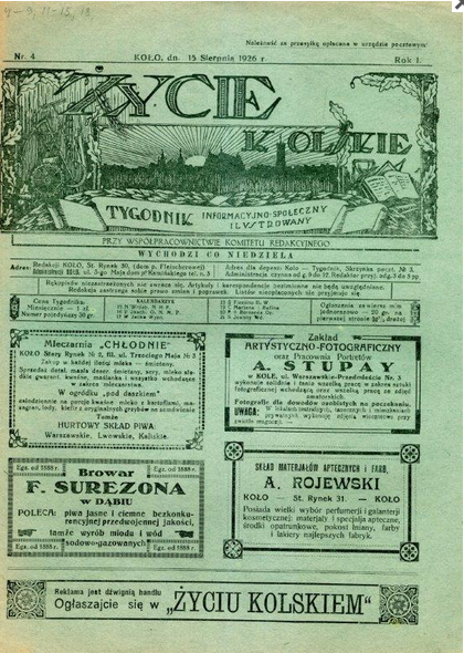 Przedwojenne gazety wróciły do Koła