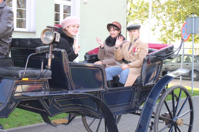 Marszałek Piłsudski jeździł po Turku