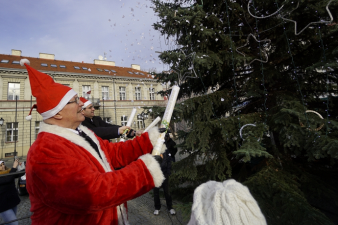 Świątecznie na rynku