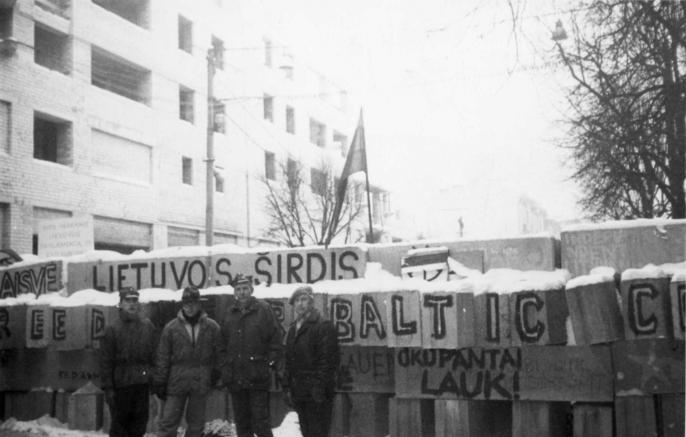 Konin na barykadach Wilna