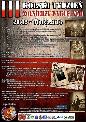 Trwa III Kolski Tydzień Żołnierzy Wyklętych