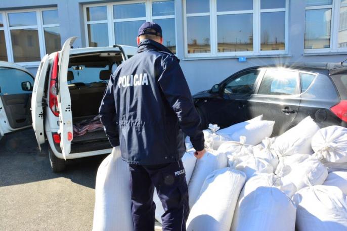 Prawie pół tony tytoniu nie trafi na rynek